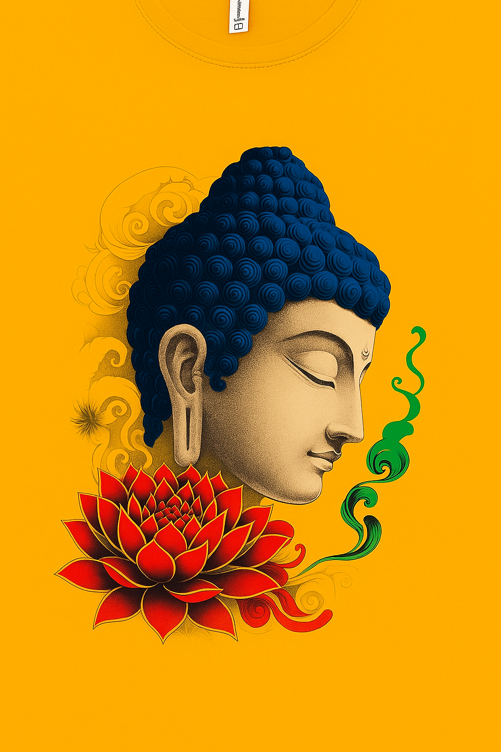 Full Buddha Face Unisex T-Shirt