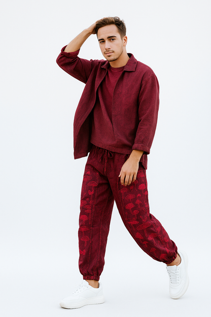 PRINTED WASH PANT-FOR UNISEX