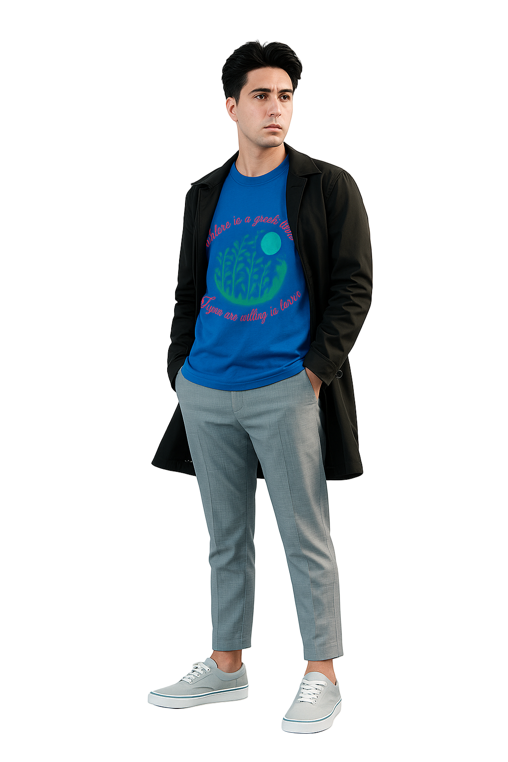 Nature is a greatest teacher Man T-shirt