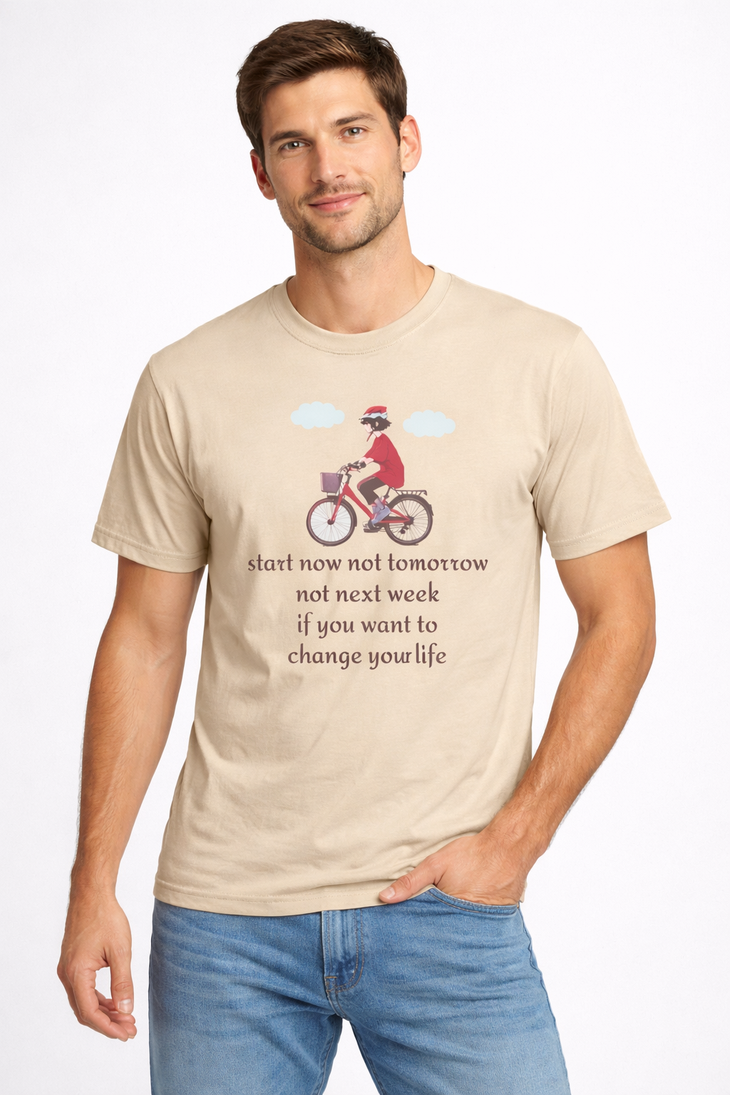 Man Change your life T-shirt