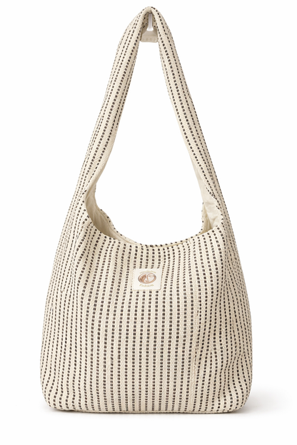 Shoulder hanging  Cotton Thread Bag for all