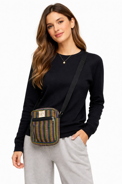 Mobile/Purse Cotton Bag for Unisex use