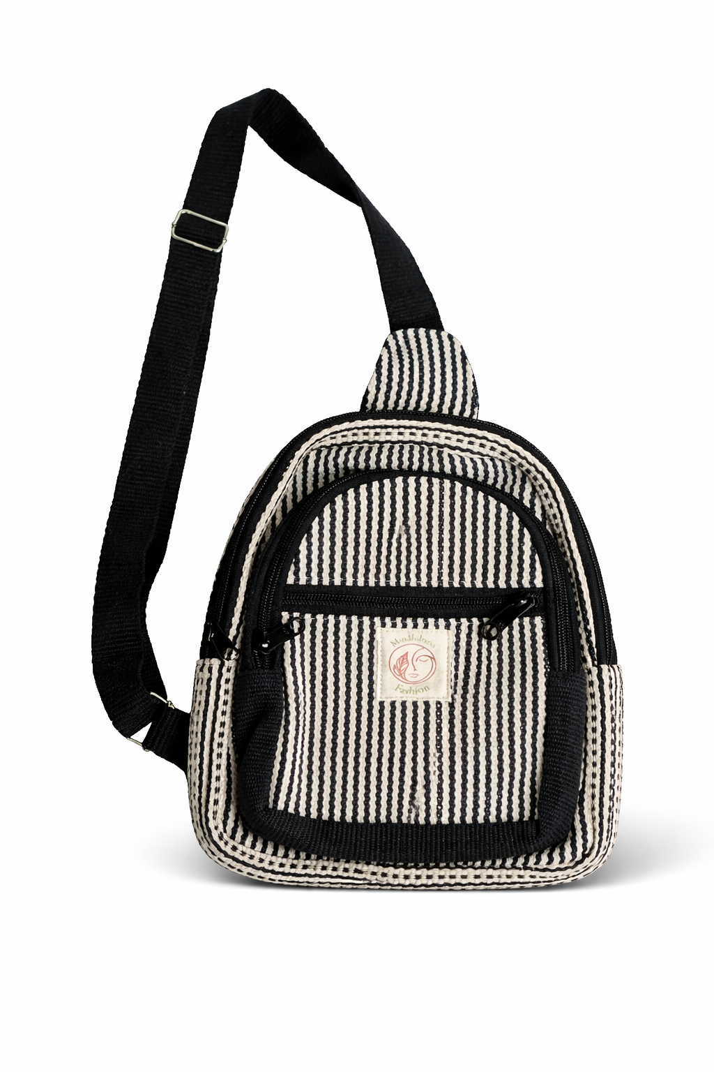 Handmade Cotton thread Cross body bag/ Unisex Use