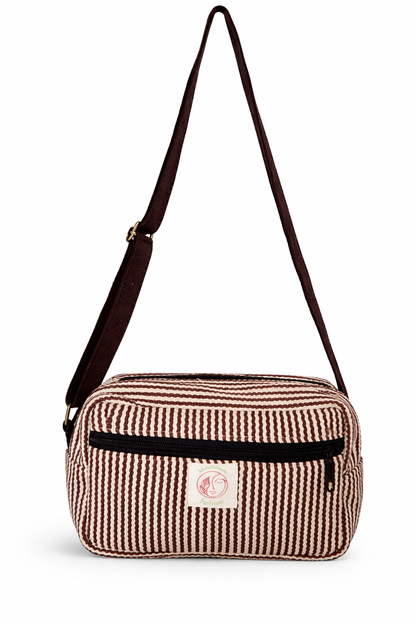 Box Style Shoulder/crossbody Bag/ Unisex Use