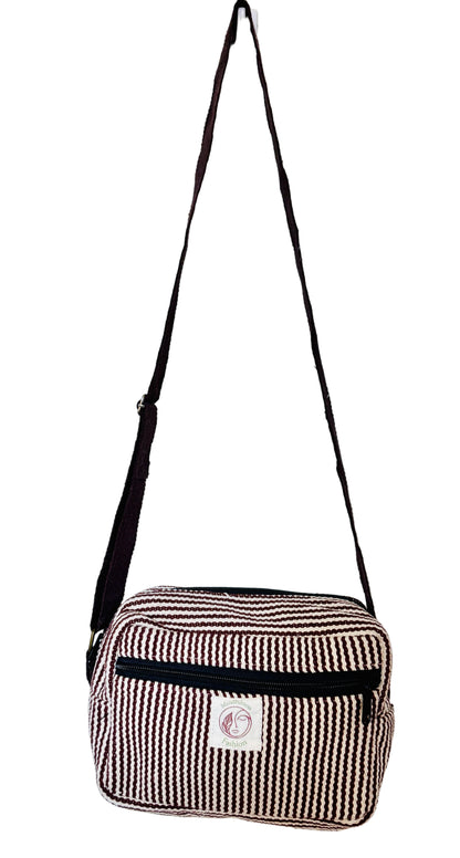 Box Style Shoulder/crossbody Bag/ Unisex Use