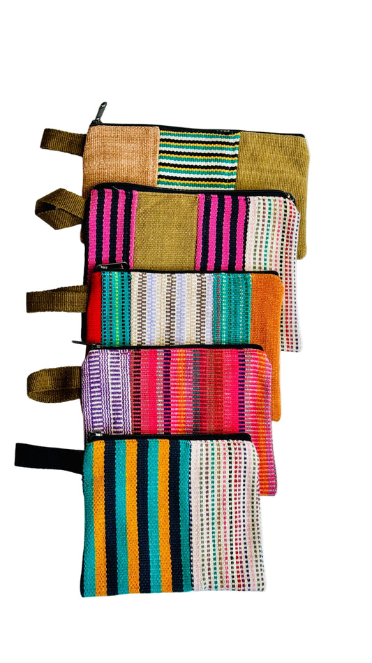 Multicolour Zipper Purse