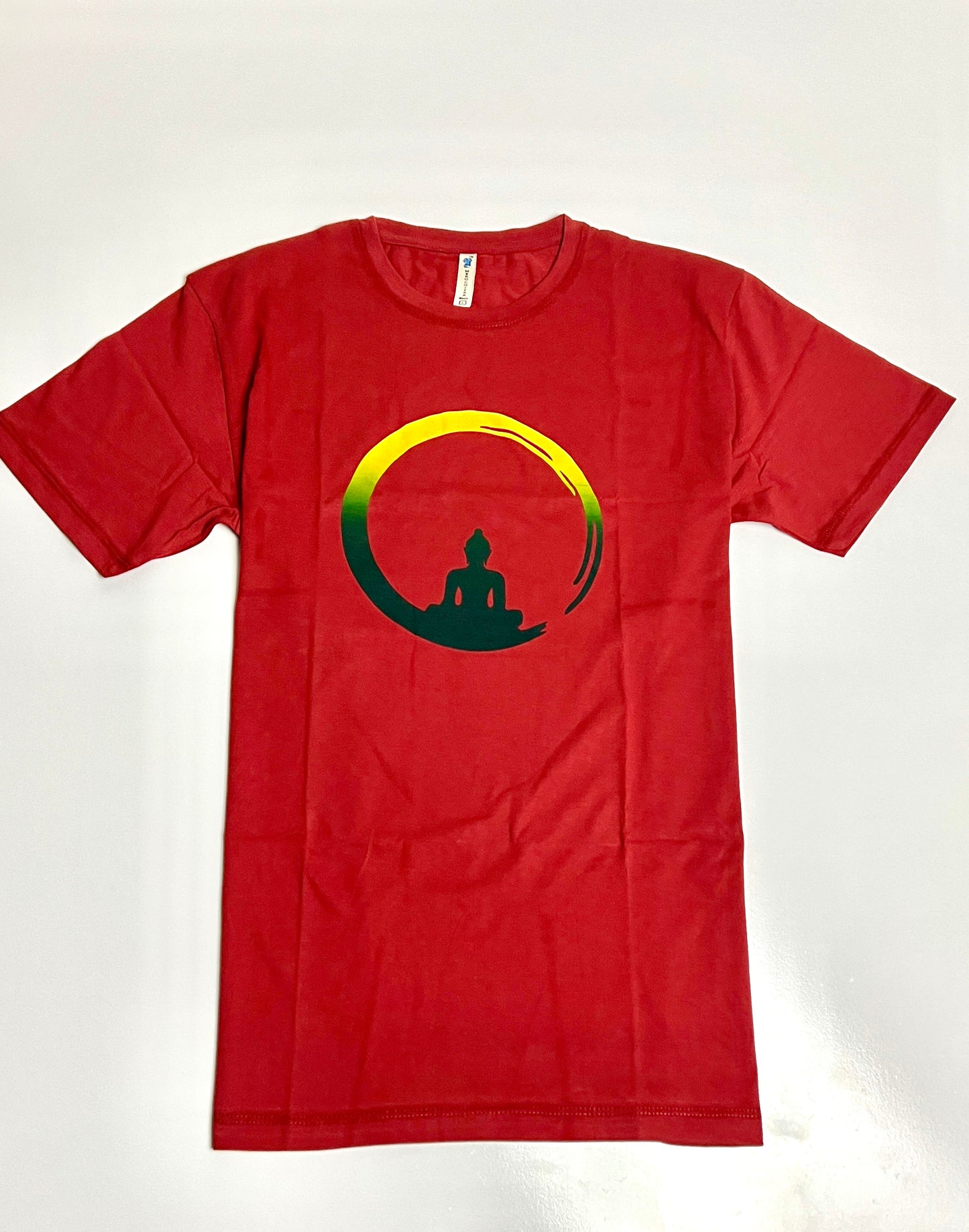 Half moon buddha Unisex T-Shirt