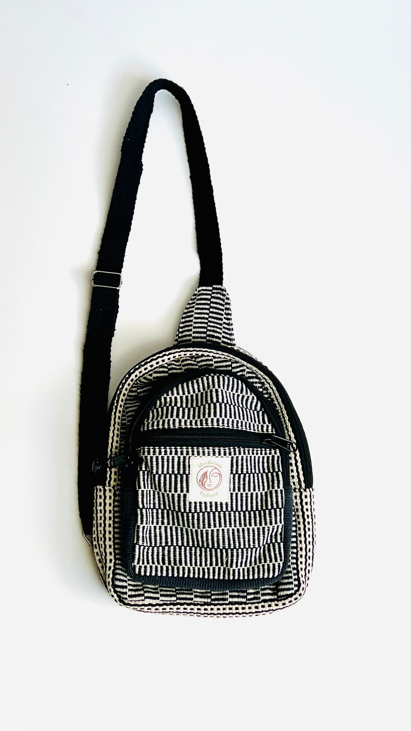 Handmade Cotton thread Cross body bag/ Unisex Use