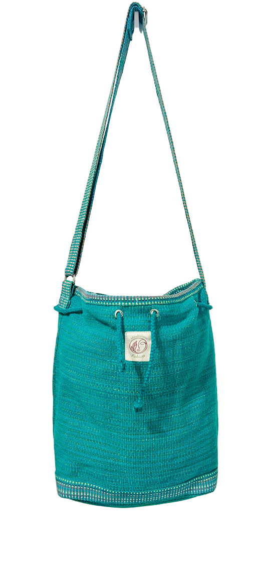 Base stripe shoulder Bag