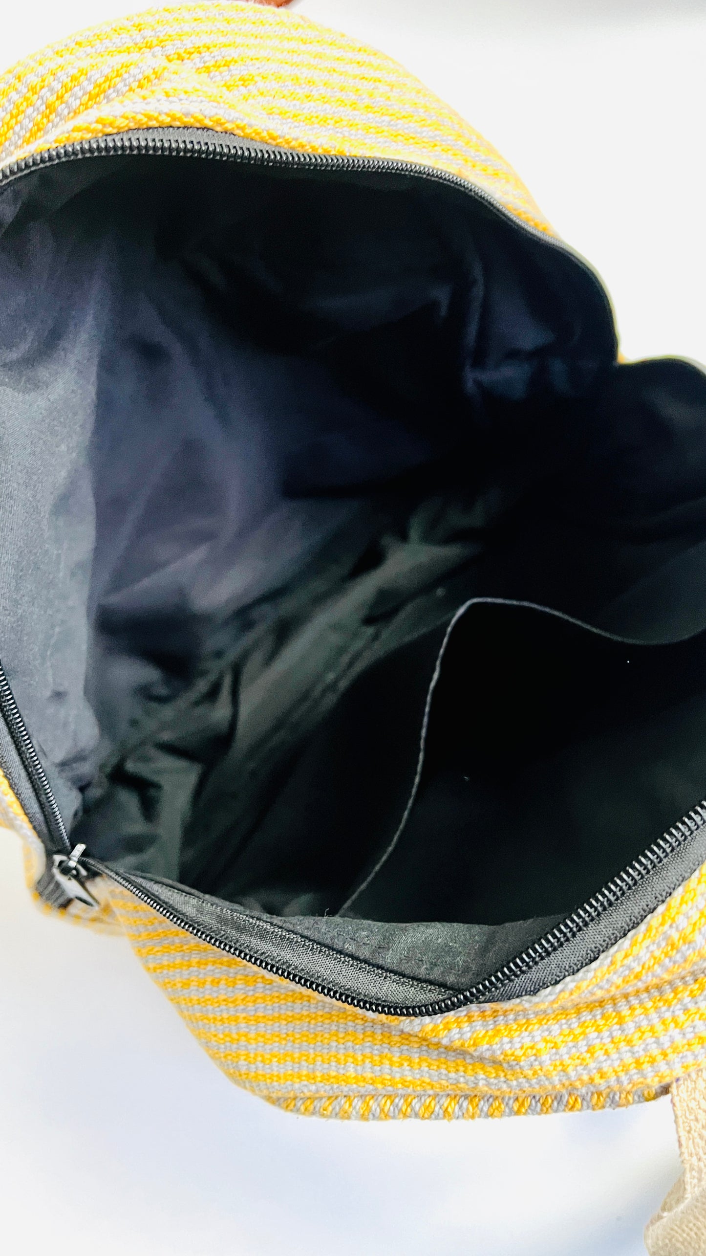 Large Cotton Backpack-Unisex Use