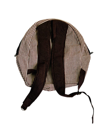 Large Cotton Backpack-Unisex Use