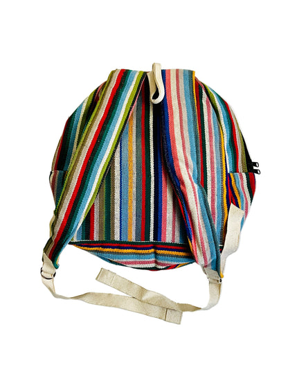 Large Cotton Backpack-Unisex Use