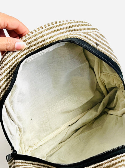 Medium Cotton Thread BackPack- Unisex Use