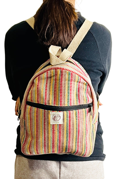 Medium Cotton Thread BackPack- Unisex Use