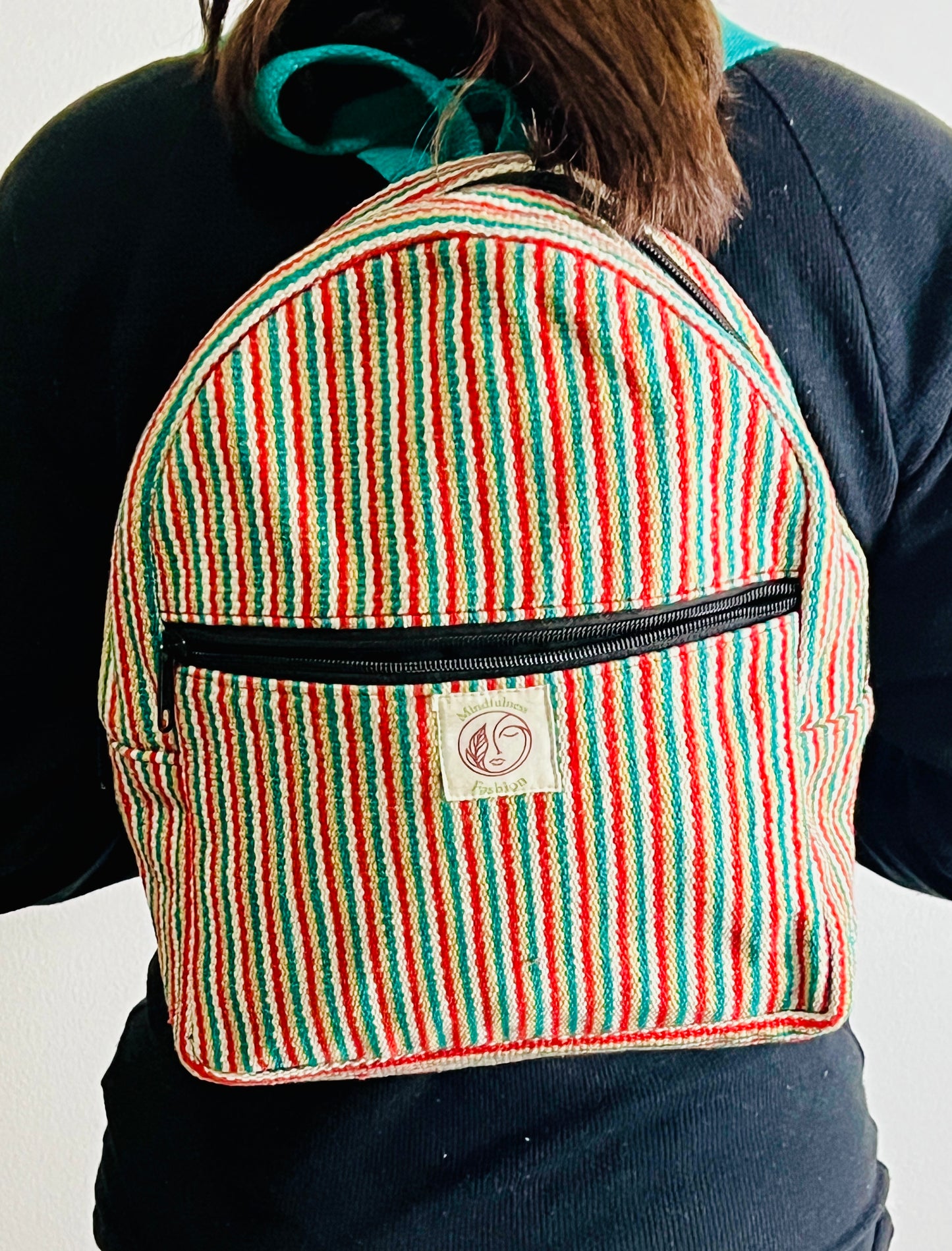 Medium Cotton Thread BackPack- Unisex Use