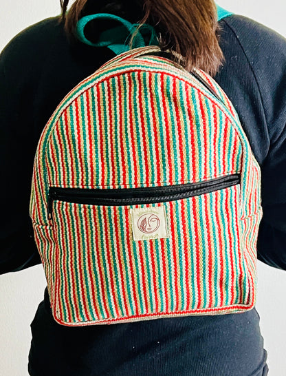 Medium Cotton Thread BackPack- Unisex Use
