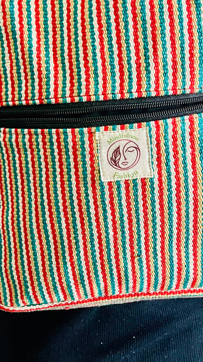 Medium Cotton Thread BackPack- Unisex Use