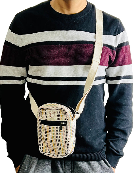 Mobile/Purse Cotton Bag for Unisex use