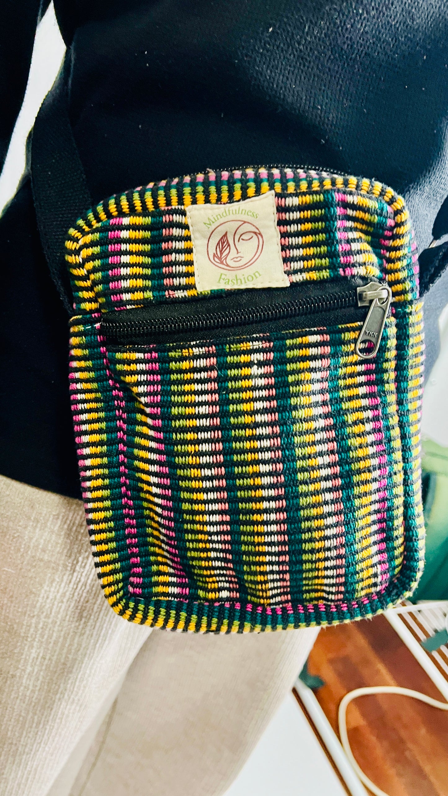Mobile/Purse Cotton Bag for Unisex use