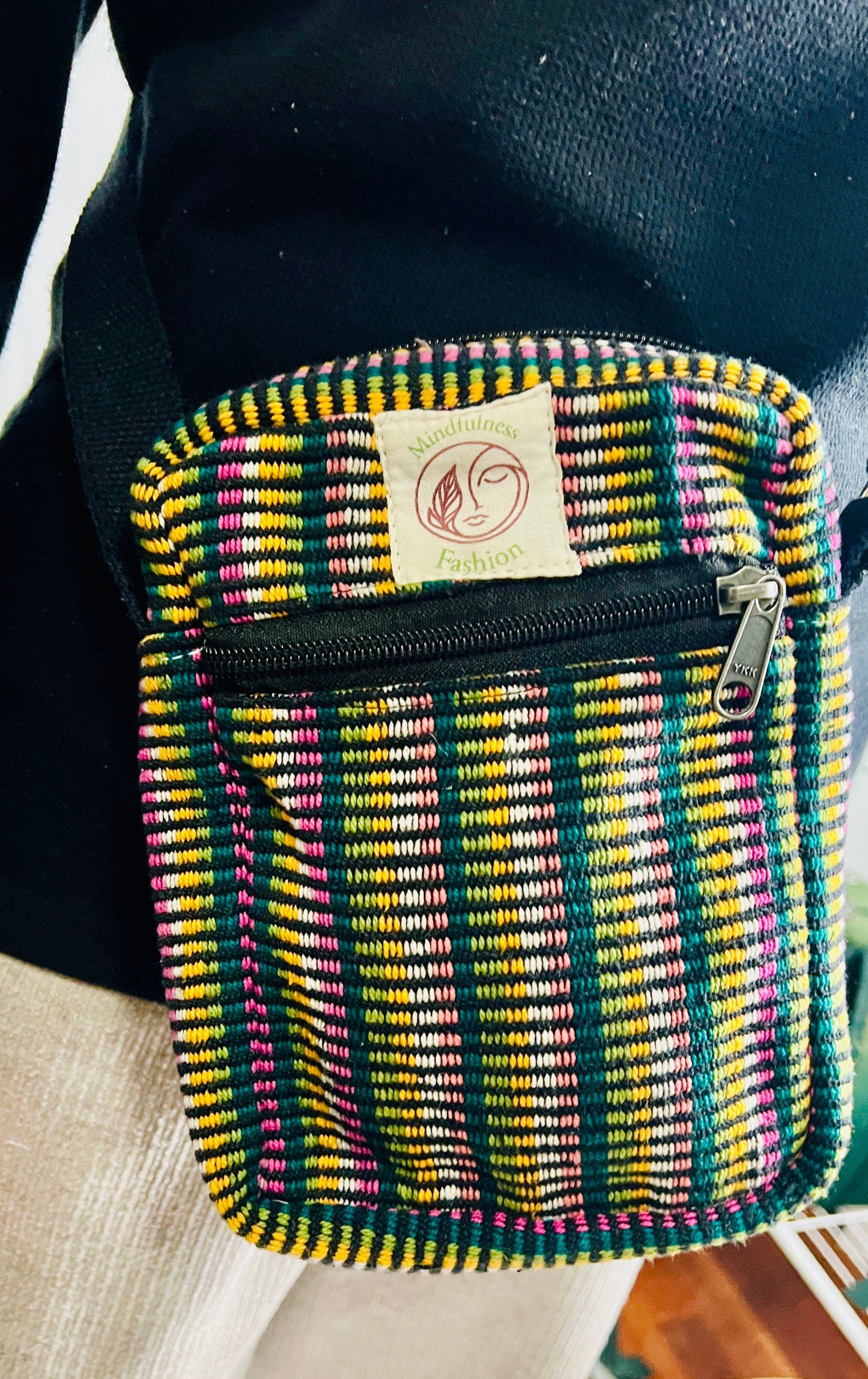 Mobile/Purse Cotton Bag for Unisex use