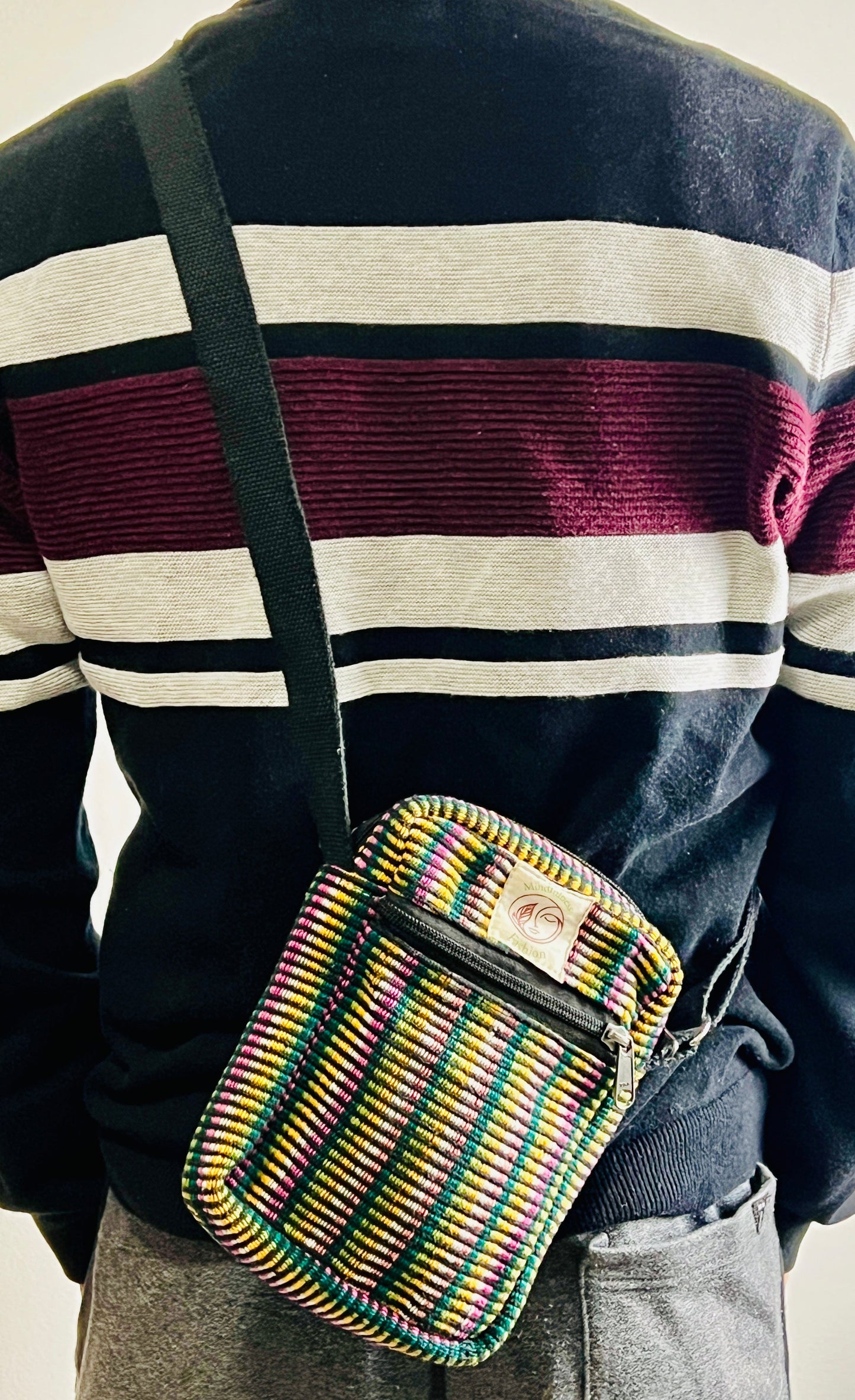 Mobile/Purse Cotton Bag for Unisex use
