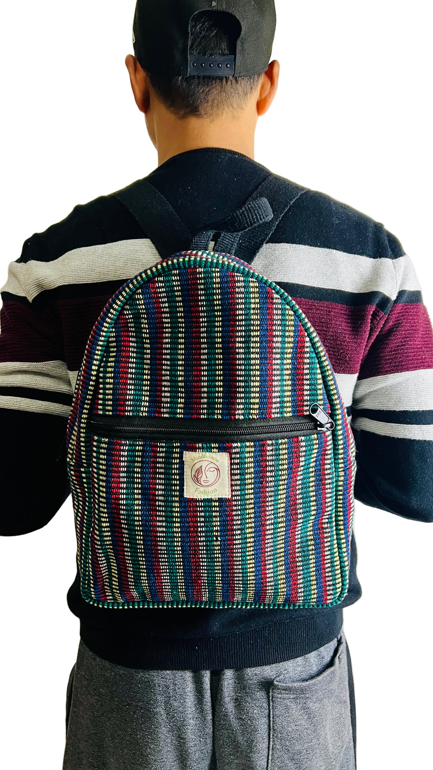 Medium Cotton Thread BackPack- Unisex Use
