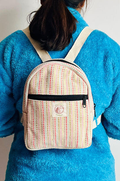 Small Size Cotton Backpack FOR ALL SEX
