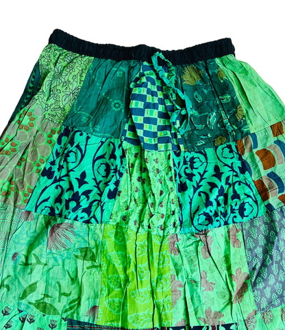 Patchwork Maxi Skirt