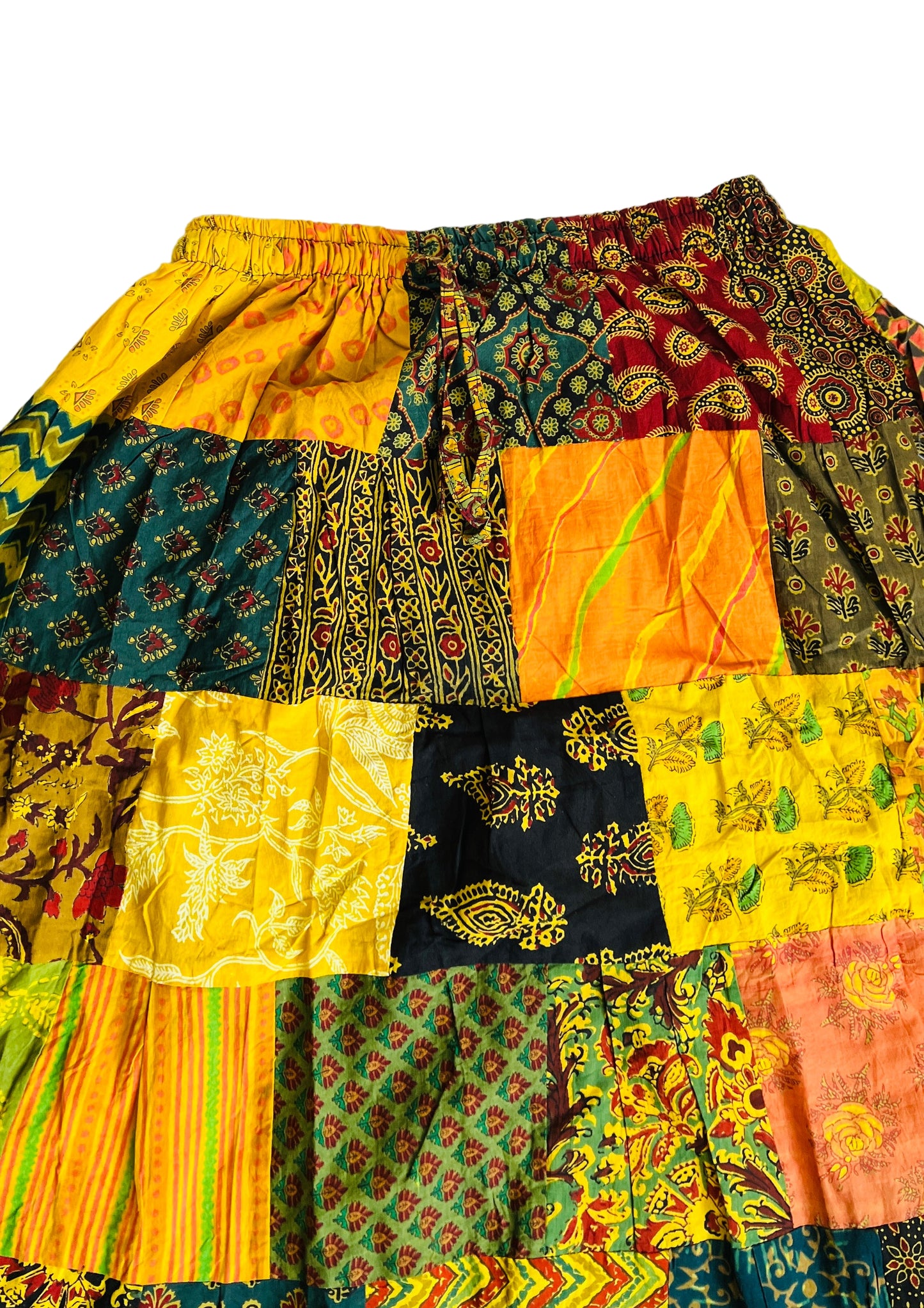 Patchwork Maxi Skirt