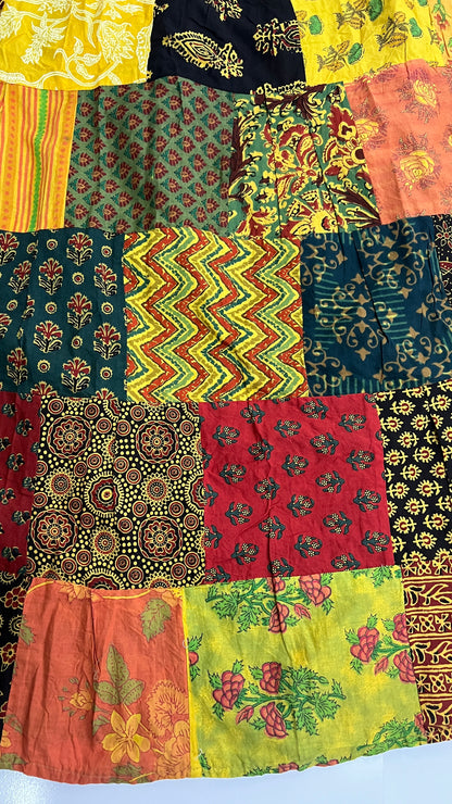 Patchwork Maxi Skirt