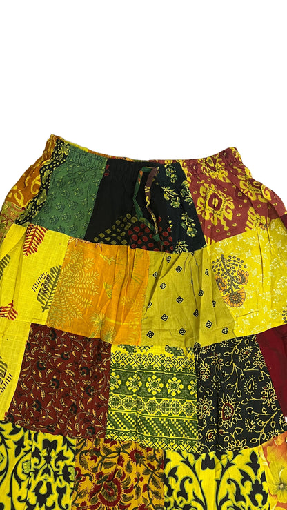 Patchwork Maxi Skirt
