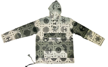 Printed Cotton Hoodie