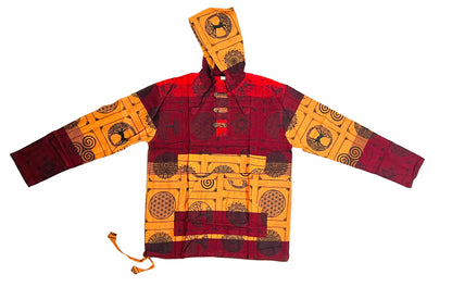 Printed Cotton Hoodie