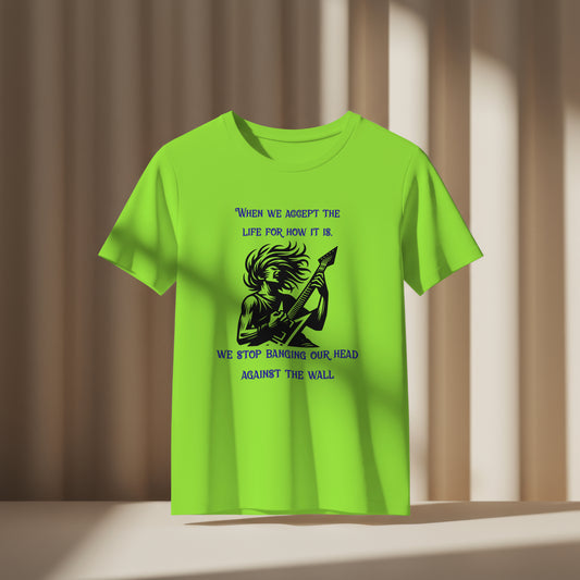 When we accept the life -Gents T-shirt