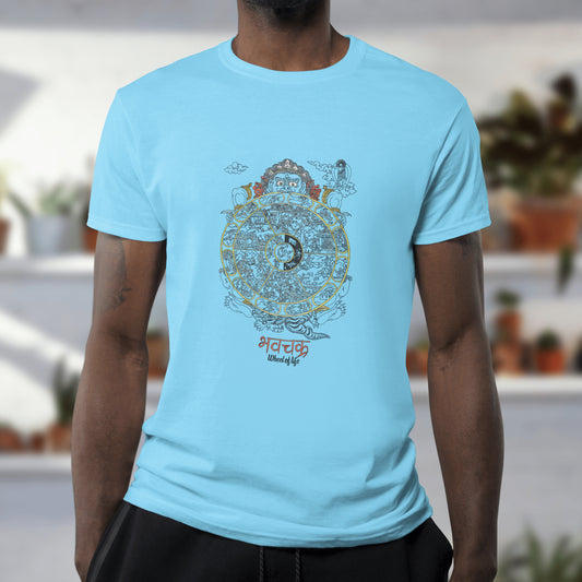 Wheel of life-Unisex T-shirt