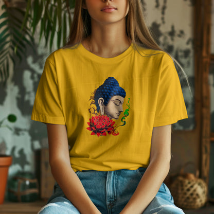 Full Buddha Face Unisex T-Shirt