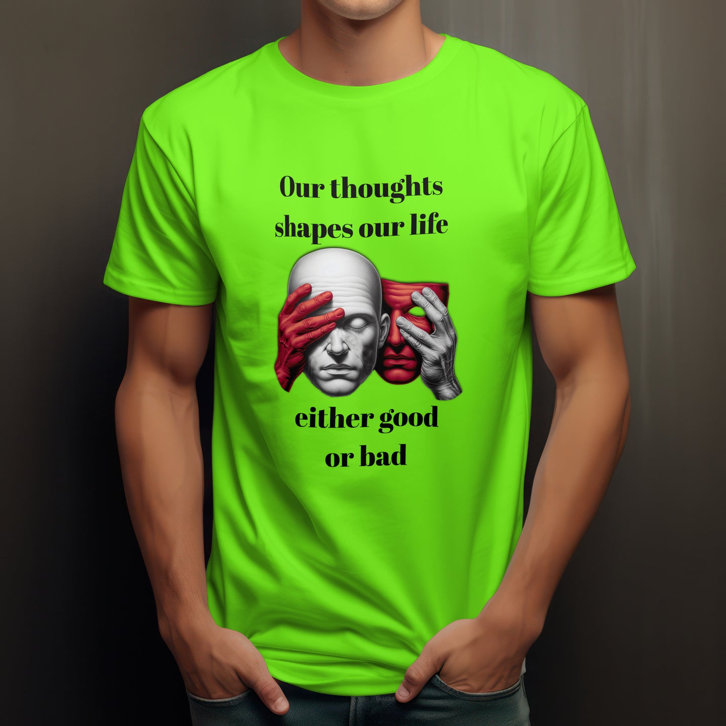 Man Good or Bad T-shirt